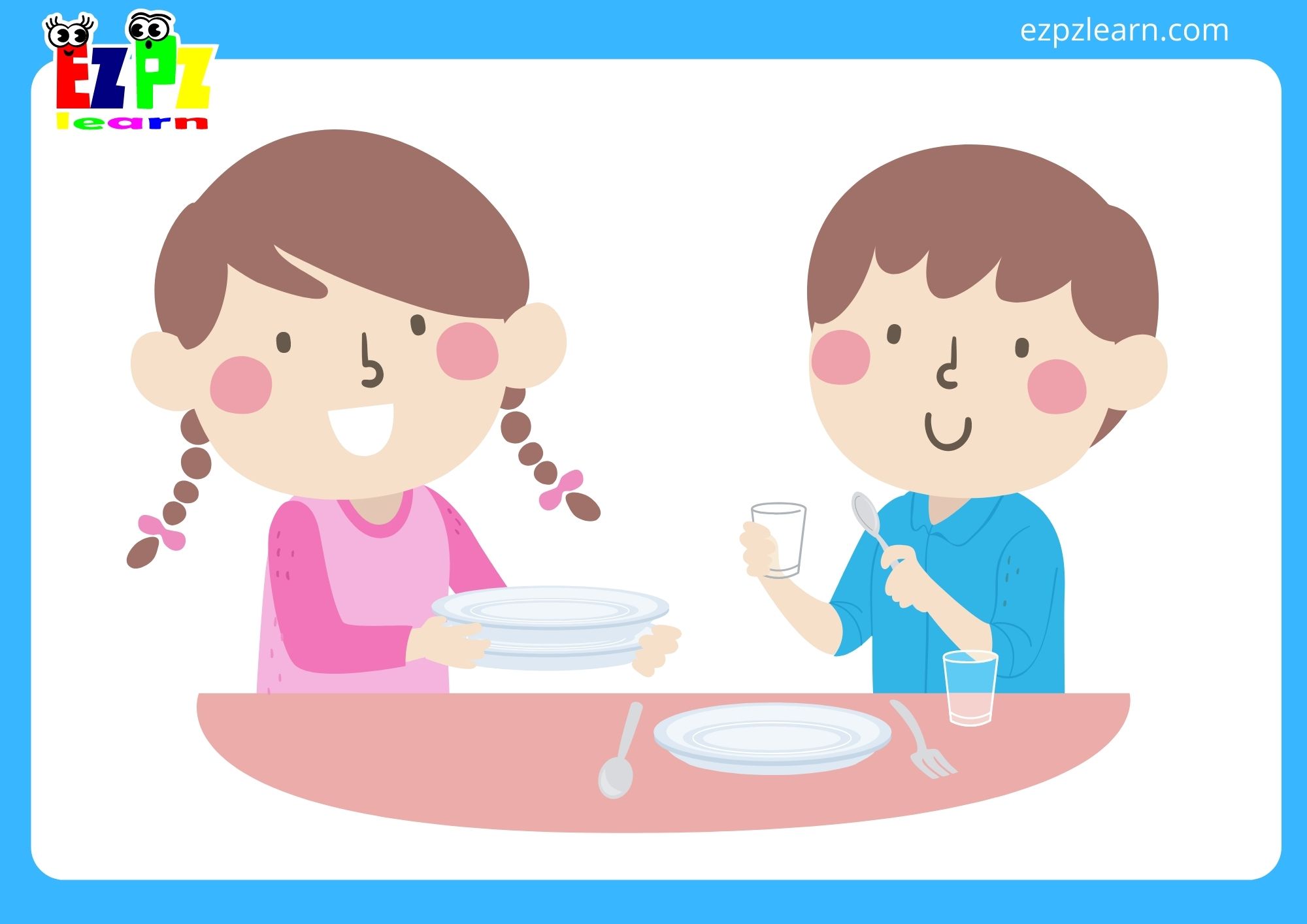 set the table